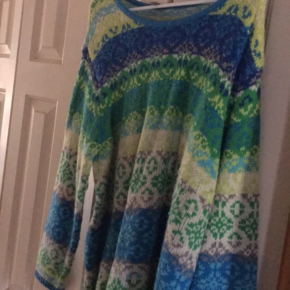 J.Jill sweater with lots of great colors ❤️🐾🐨 - Picture 2 of 5